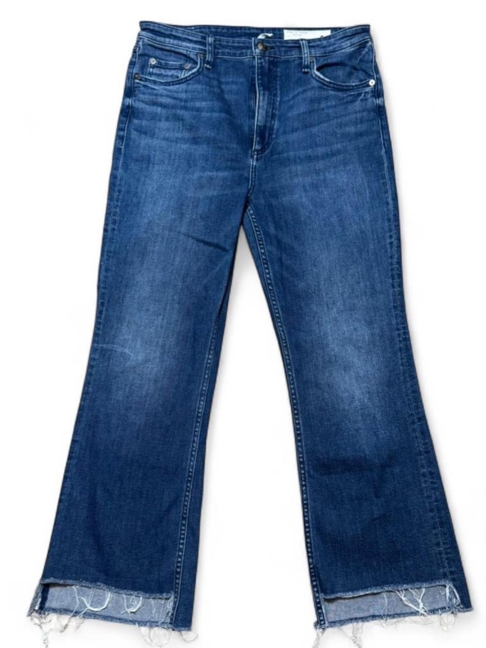 rag & bone Casey high rise cropped ankle flare jeans.
Size 31.